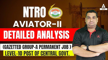 NTRO RECRUITMENT 2022 I NTRO AVIATOR 2 SYLLABUS AND RECRUITMENT DETAILS