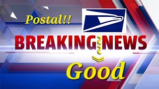 USPS Announces Good News (Finally.)