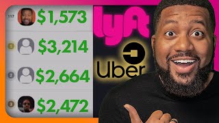 Top Uber & Lyft Driver Made Over $3,000 in ONE Week