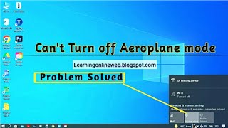 easy fix airplane mode won't turn off on dell & lenovo & windows laptops