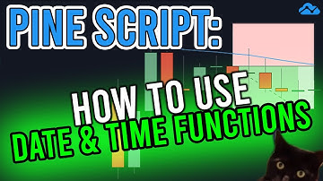 How to use TIME & DATE functions in PINE SCRIPT V4 • Session Volatility Indicator 📉