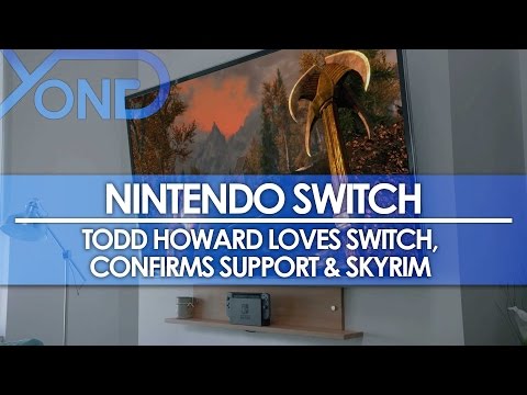 Bethesda&rsquo;s Todd Howard Loves Nintendo Switch, Confirms Support & Skyrim