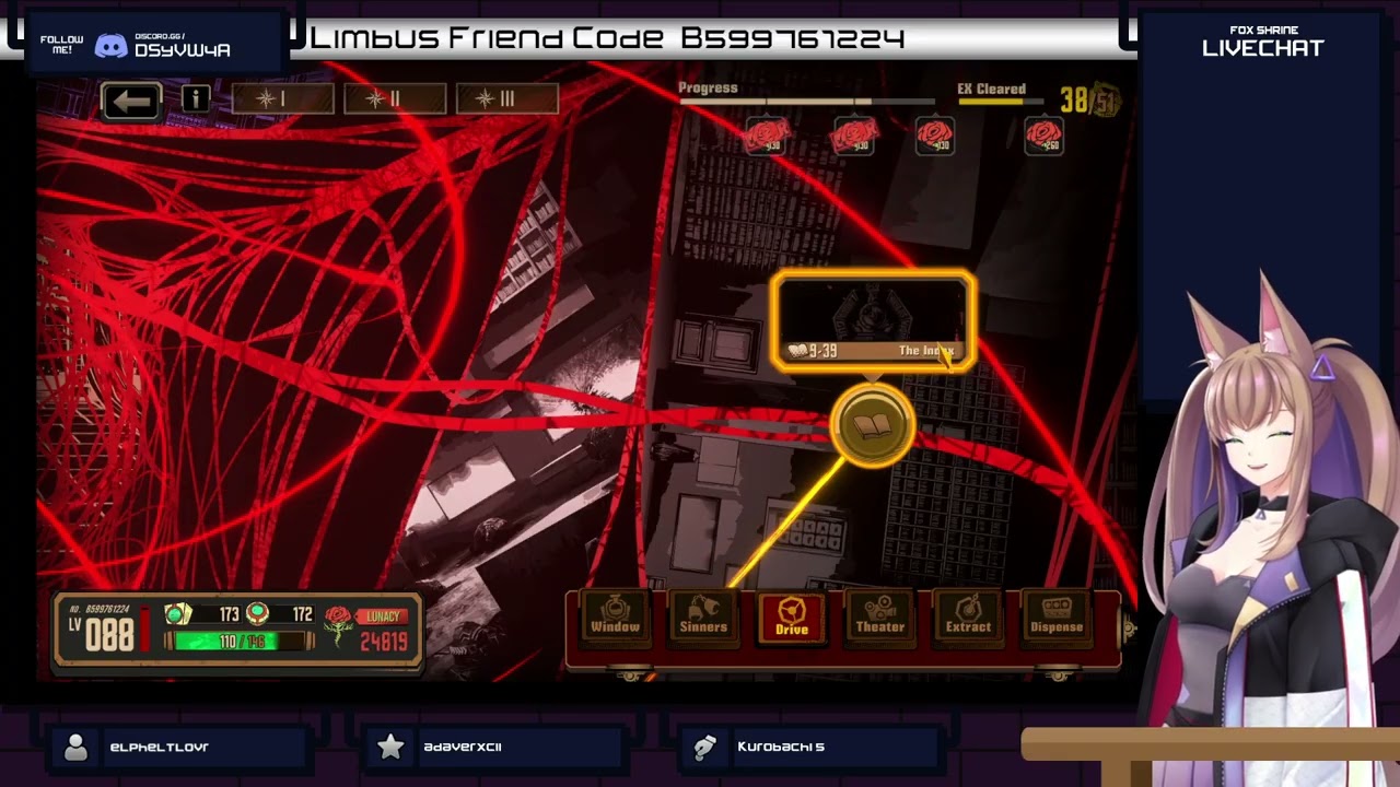 Limbus Company - Canto IX Part 8 - The Index