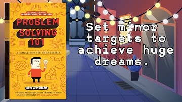 Problem Solving 101 by Ken Watanabe 📖 Book Summary