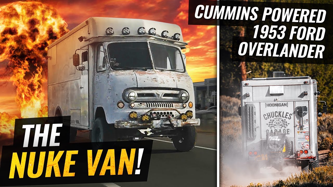 My Collection: The NUKE VAN! 1953 Ford Overland RV with Cummins Power ...