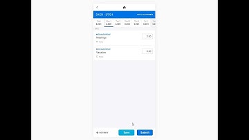 PPM for Mobile Timesheet submission 9.64