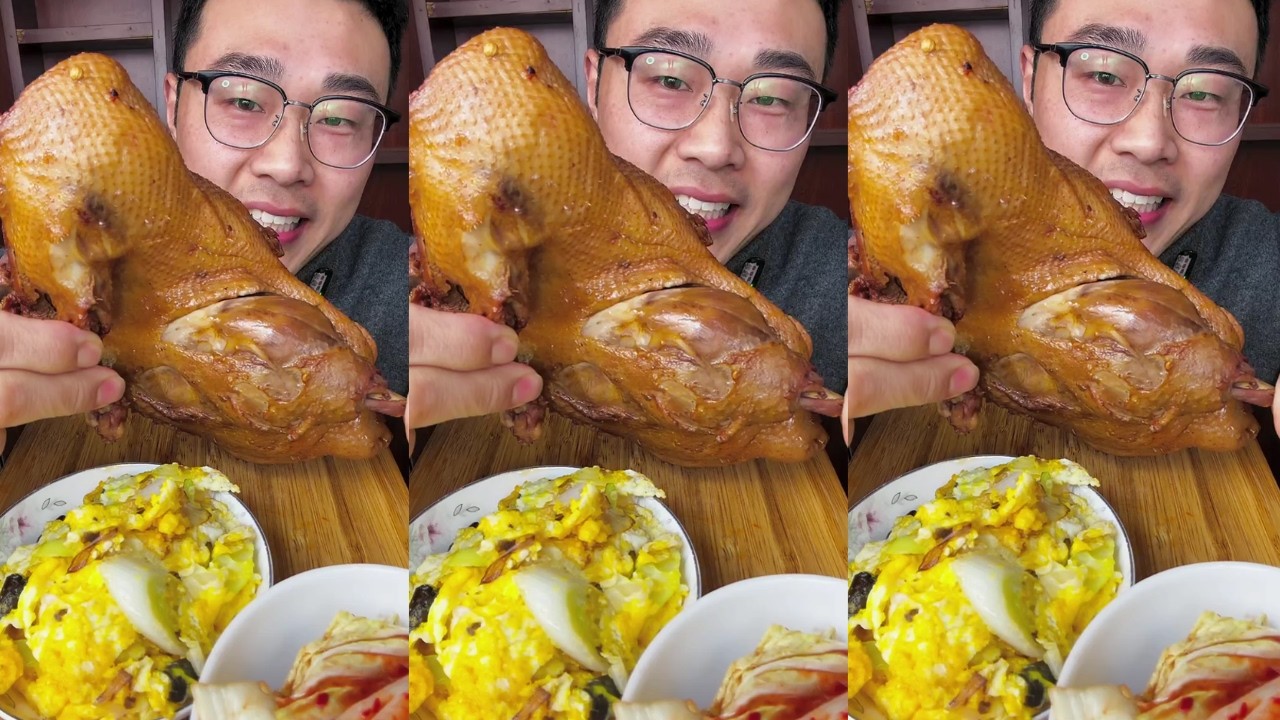 Satisfying Eating Braised Duck Mukbang | ASMR Food Show Rural Home Cooking Really Delicious