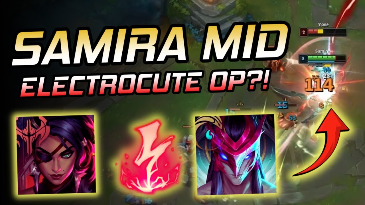 This is How I DESTROY Mid Laners with Electrocute Samira!