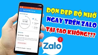 cách xóa bộ nhớ đệm trên Zalo, giúp ứng dụng chạy nhanh hơn screenshot 1