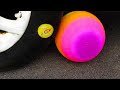 EXPERIMENT Car Vs Rainbow Ball Crushing Crunchy Soft Things By Car