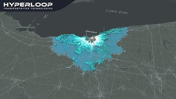 Great Lakes Hyperloop animation | HyperloopTT