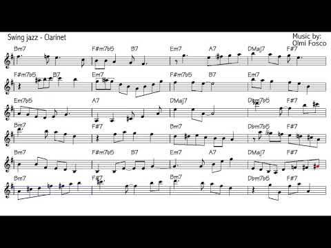 Clarinet jazz Improvisation