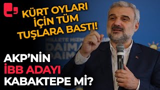 Akpnin İbb Adayı Osman Nuri Kabaktepe Mi? Kürt Oyları Için Tüm Tuşlara Bastı