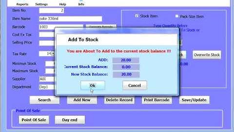Demonstration on EasyPOS