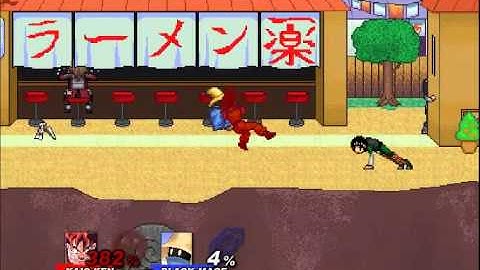 Super Smash Flash 2 Demo 0.7 Goku Gameplay