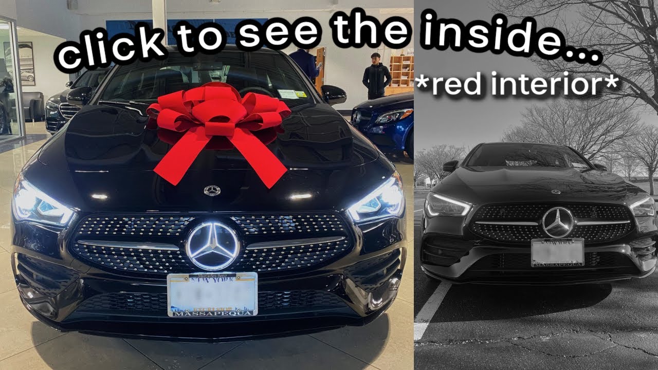 Buying My Own Car At 17. * 2022 Mercedes CLA 250 Coupe AMG package Night Edition*