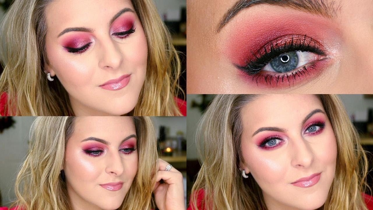 CRANBERRY EYE TUTORIAL Spring/Summer Makeup YouTube
