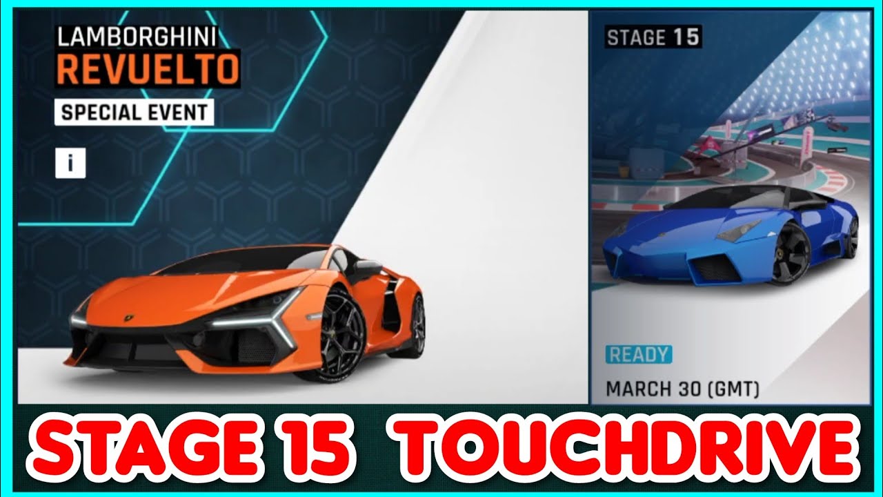 Asphalt 9 REVUELTO SE Stage 15 Touchdrive with