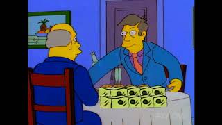 Steamed Hams but Seymour is a horrible cook and Chalmers doesn't want to offend him