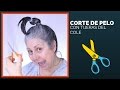 💇 CORTE DE PELO CON LAS TIJERAS DEL COLE 💇 Y PEINADO CON RULOS 💇 Makeupmasde40