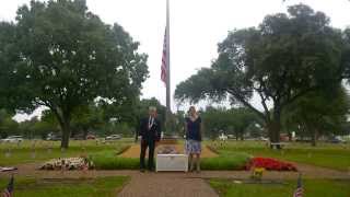 Doves4yall annual memorial day releases at Laurel Land Dallas. 21 dove salute