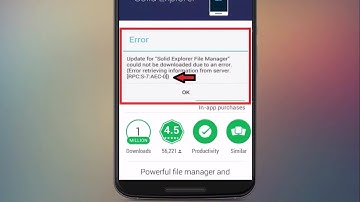 How to Fix Play Store Error Retrieving Information from Server [RPC;S-7; AEC-0] in Android