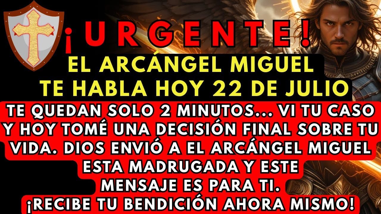 🛑 Dios Revela: Vi Tu Caso… Y Hoy El Arcángel Miguel Tomó Una Decisión Final Sobre Tu Vida