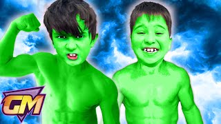 Hulk Kid Vs Hulk Kid - Wellerman Song!