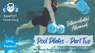 Pool Pilates  Part Two  Aqua Advanced Toning Water Exercises  Core & Balance (2023)