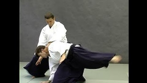 Yokomen uchi iriminage  (var. 4) | Справочник техник айкидо | Aikido techniques reference