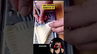 Cara Praktis Membentuk Kue Cantik Sekali Hasilnya