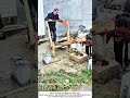 Traditional Rice Pounding – Wooden Mallet and Stone Mortar 🔨🌾