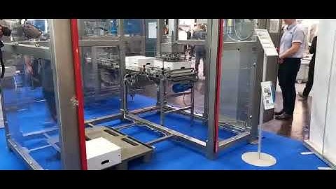 Gantry Palletiser at Interpack 2023 - Trepko UK Ltd