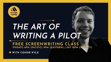 (Part 2) The Art of #Writing a #TVPilot #Screenwriting Workshop (June 7, 2024)