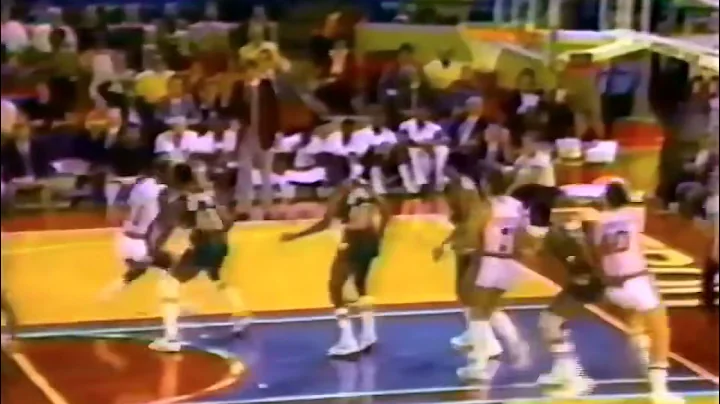 Bob Lanier Punches Bill Laimbeer