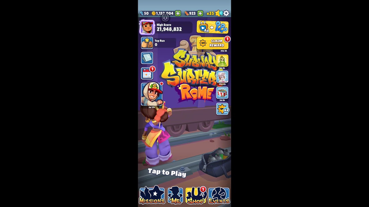 Subway Surfers LIVE Rome 2026 🇮🇹 | Speed Run | High Score Challenge | 1080p HD