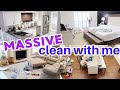 2021 MASSIVE CLEAN WITH ME! EXTREME CLEANING MOTIVATION! ACTUAL MESSY HOUSE!