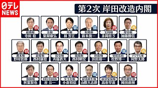 【第2次岸田改造内閣】10日発足へ  岸田総理の狙いは？