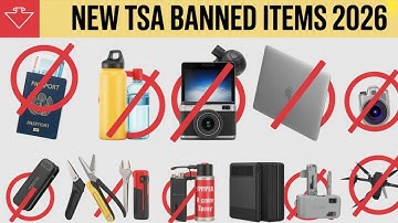 TSA Will CONFISCATE These Items in 2026 (Most Travelers Don