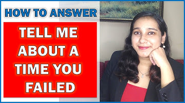 Tell me about a time you failed | What is your biggest failure interview question HR Round Questions