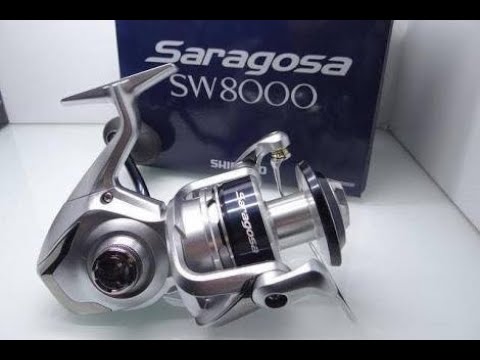 Unboxing my new Shimano Saragosa SW8000, Shimano Reel