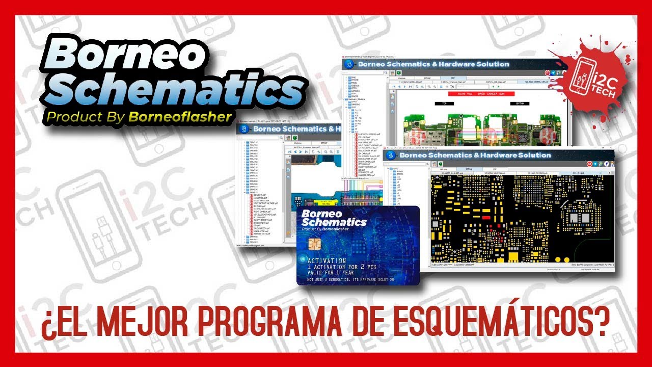 REVIEW completo del BORNEO SCHEMATICS‼ ¿El mejor programa de esquemáticos?  - YouTube