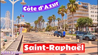 Saint-Raphaël ; De la Plage du Veillat au Vieux Port ; Mer ; Provence ; Var ; Côte d’Azur ; France