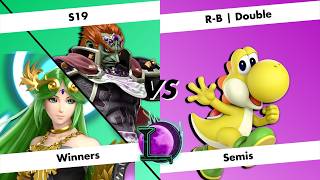[Lunacity 36] Winners Semis - S19 (Ganon, Palutena) vs R-B | Double (Yoshi) - SSBU Spin the Rules