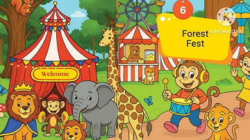 FOREST FEST (UNIT-6/STD-2/MATHS, PART-2 BOOK 2025