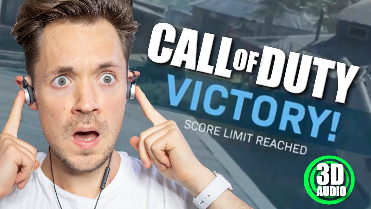 Call of Duty Modern Warfare but... Using the PS5 compatible 3D Audio