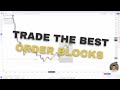 Trade the best order blocks