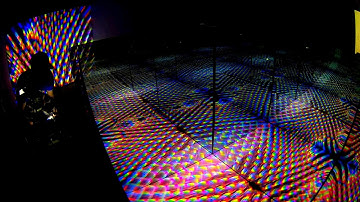 (1) Digit[al] Shapeshifter (2018) by Ben K Foley -- Interactive Kinetic Light Sculpture