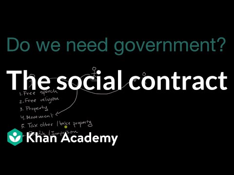 The social contract | Foundations of American democracy | US government and civics | Khan Academy