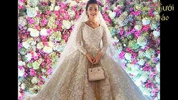 Cả thế giới xôn xao đám cưới khủng váy cưới 13 tỷ thật không thể tin nổi